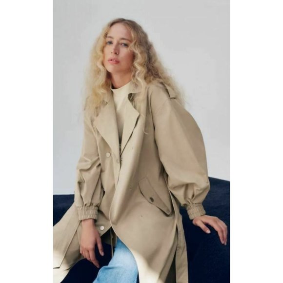 Coats | Zara Womens Trench Coat Jacket 